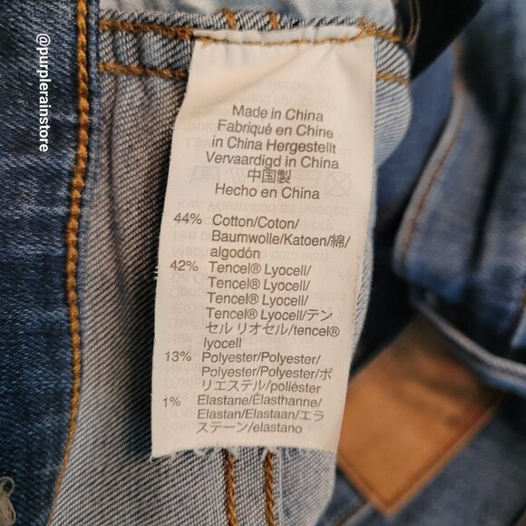 Madewell Jeans Size 28 Skinny 10" High Rise Tummy Control Danny Wash G7391 - Picture 6 of 12